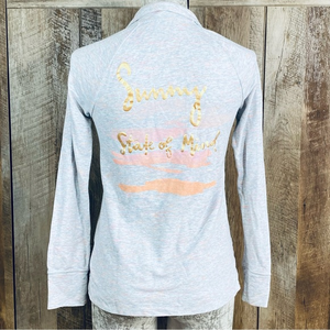 Lilly Pulitzer‎ Sunny State of Mind 3/4 Zip Pullover Sweater Size XS